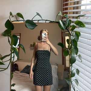 Polka Dot Mini Dress